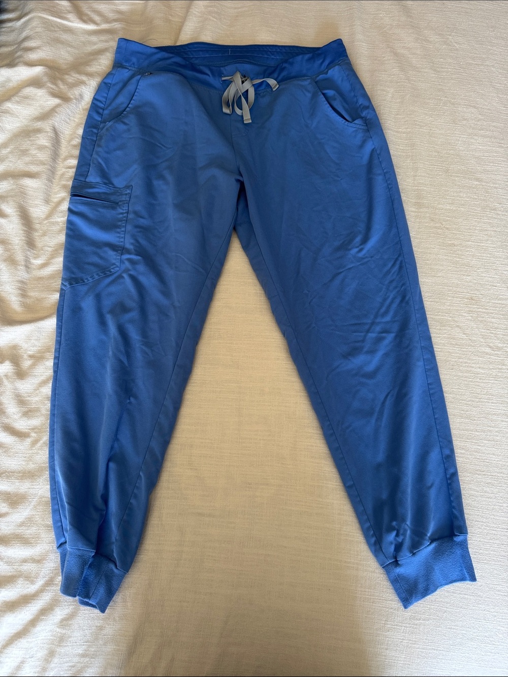 Figs Women's Royal Blue Drawstring Jogger Sweatpants